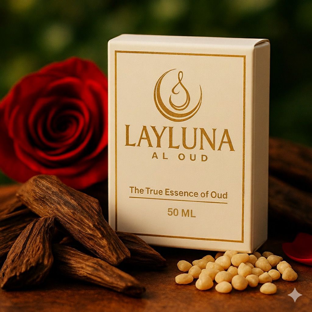 LAYLUNA Al Oud Perfume – Luxury Long-Lasting Oud Fragrance | 50 ML
