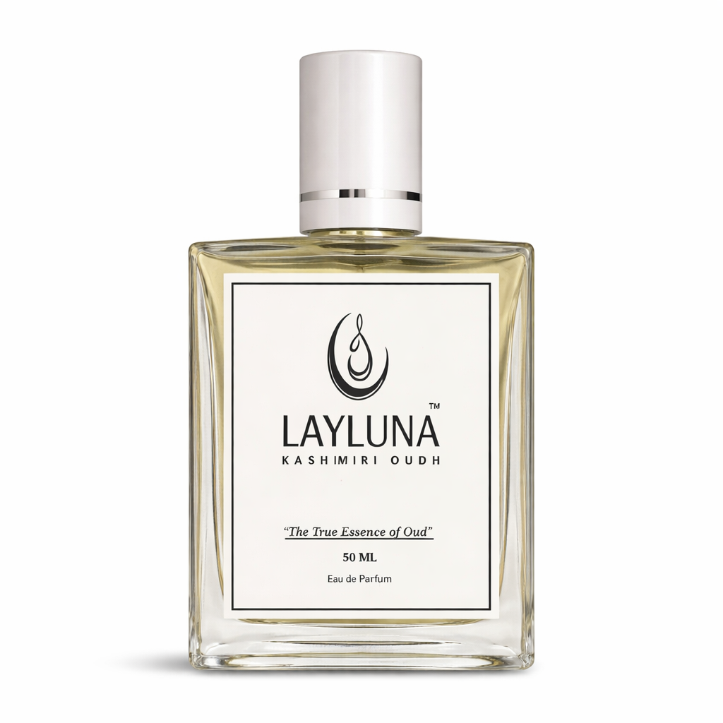 LAYLUNA Kashmiri Oudh Eau De Parfum 50ml | Bold Woody Luxury Perfume for Men