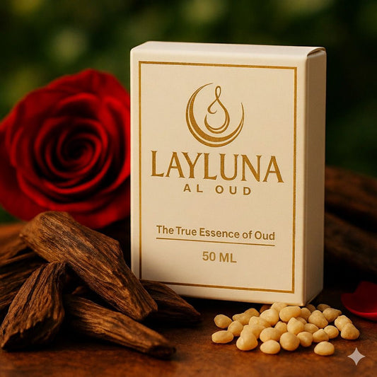 LAYLUNA Al Oud Perfume – Luxury Long-Lasting Oud Fragrance | 50 ML