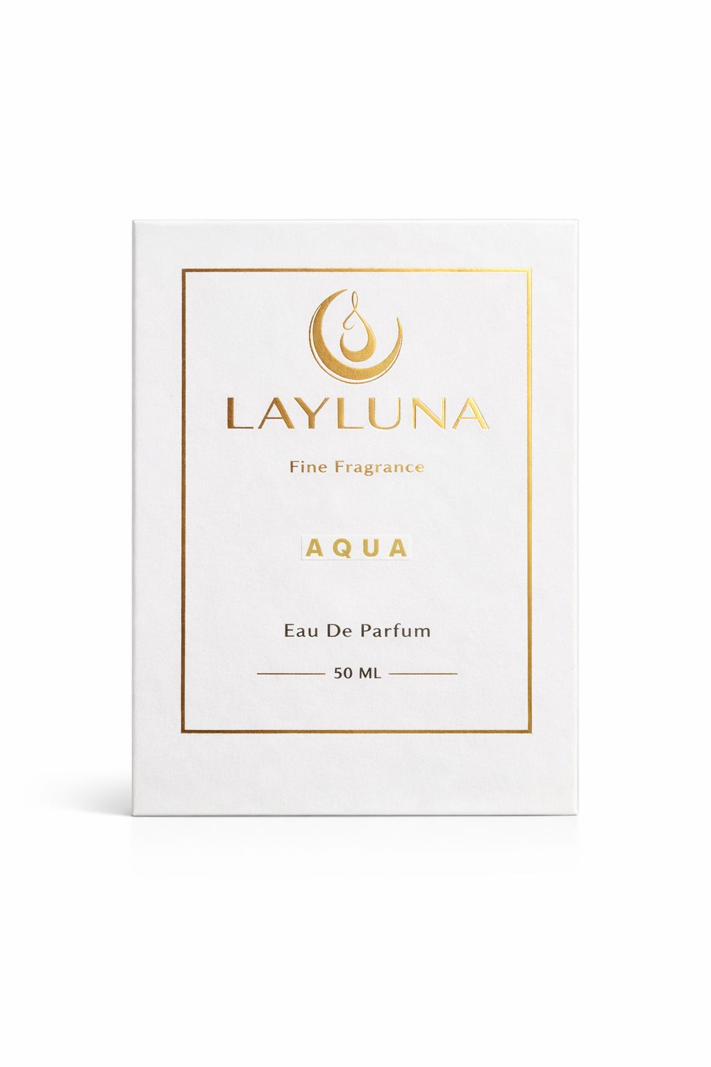 LAYLUNA Aqua Unisex Eau De Parfum 50ml | Fresh Aquatic Long Lasting Perfume